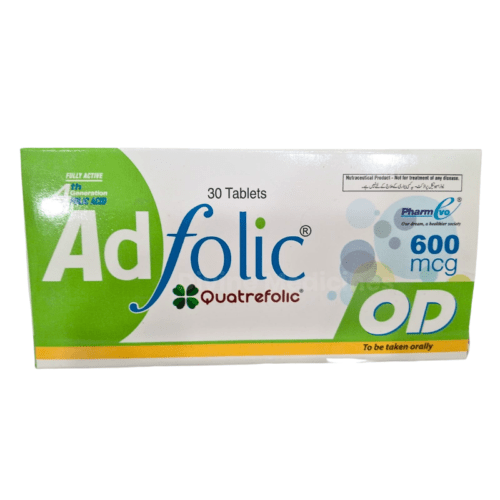 Ad Folic OD (600mcg) 30 Tablets