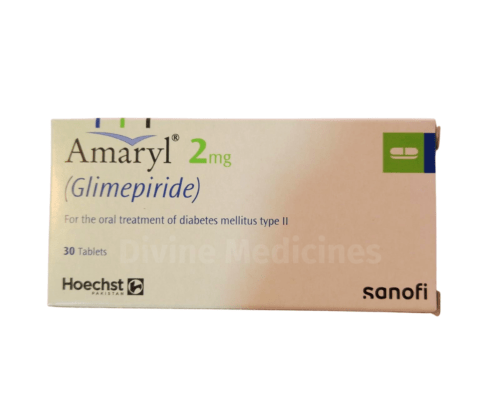 Amaryl (2mg) 30 Tablets