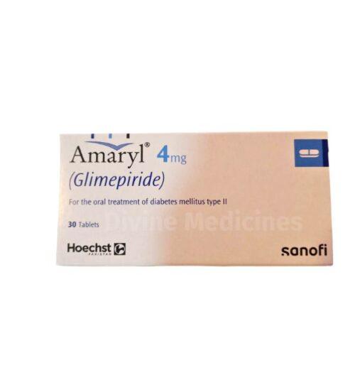 Amaryl (4mg) 30 Tablets