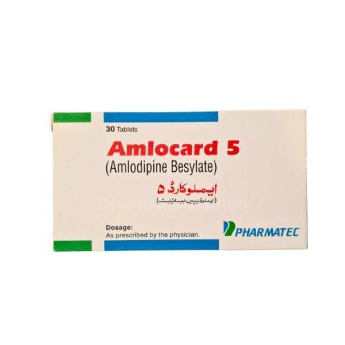 Amlocard (5mg) 30 Tablets