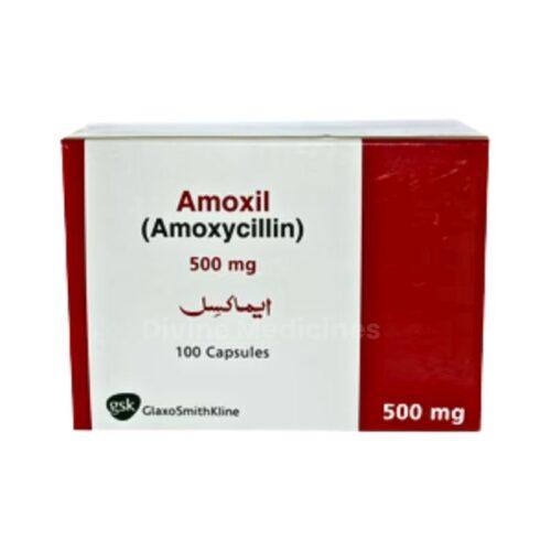 Amoxil (500mg) 100 Capsules