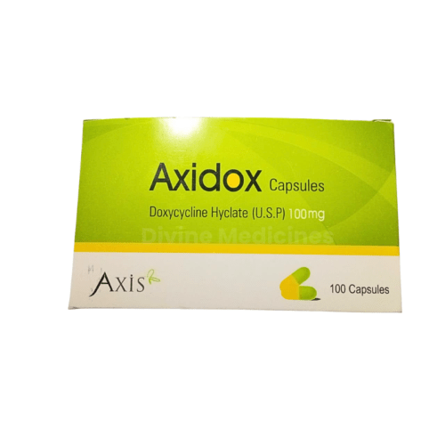 Axidox (100mg) 100s Cap