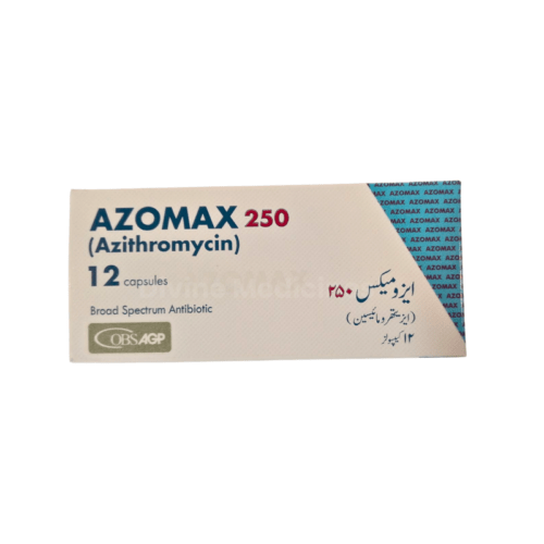 Azomax (250mg) 12 Capsules