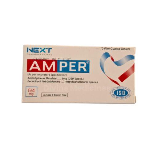 Amper (5/4mg) 10 Tablets