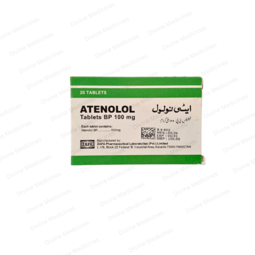 Atenolol (100mg) 20 Tablets