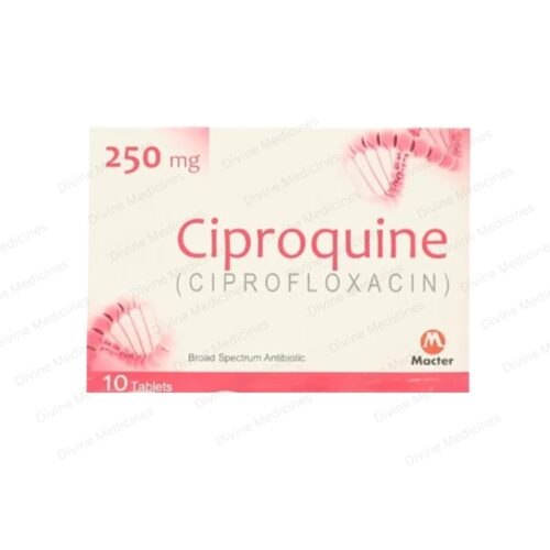 Ciproquine (250mg) 10 Tablet