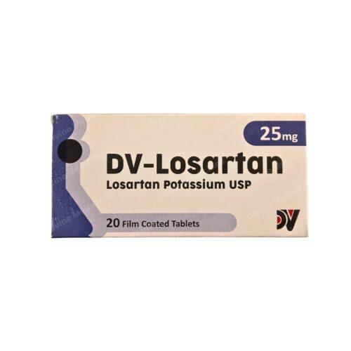 DV-Losartan (25mg) 20 Tablets
