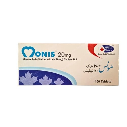 Monis (20mg) 100 Tablets