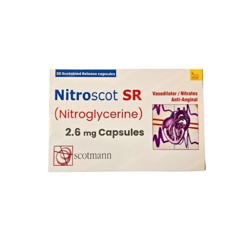 Nitroscot SR (2.6mg) 30 Capsules