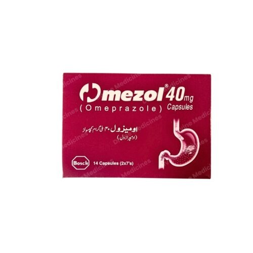 Omezol (40mg) 14 Capsules