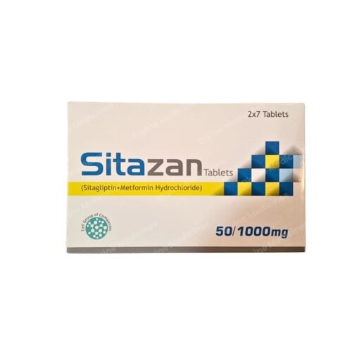 Sitazan (50/1000mg) 14 Tablets