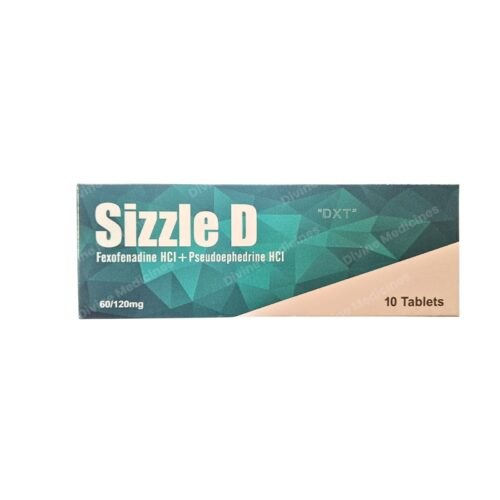Sizzle D (60/120mg) 10 Tablet