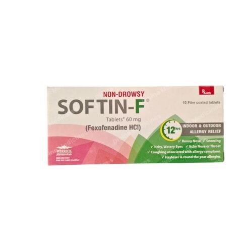 Softin-F (60mg) 10 Tablets