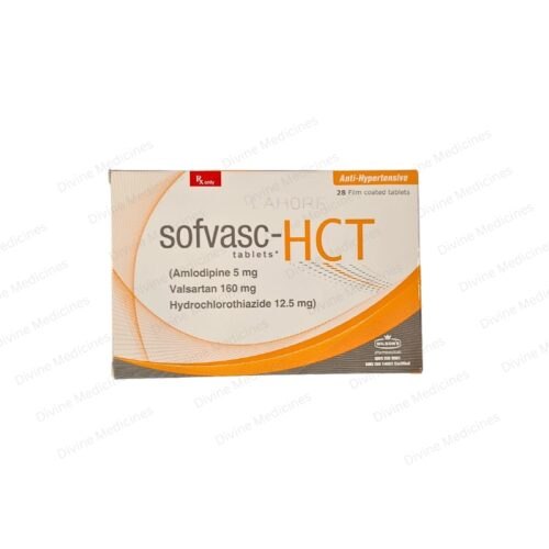 Sofvasc-HCT (5/160/12.5mg) 28 Tablets