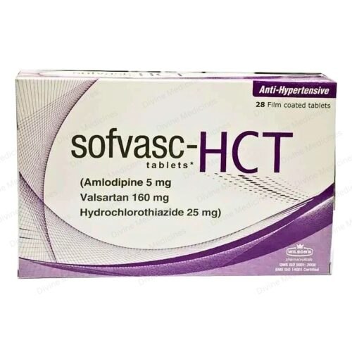 Sofvasc HCT 5/160/25mg Tab