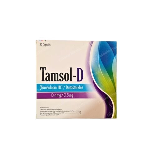 Tamsol-D (0.4/0.5mg) 30 Capsules