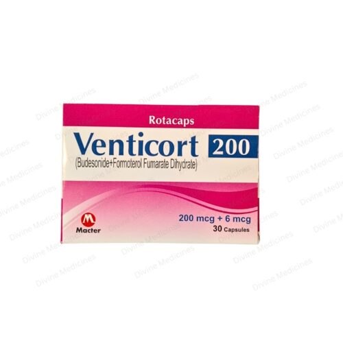 Venticort (200/6mcg) 30 Capsules