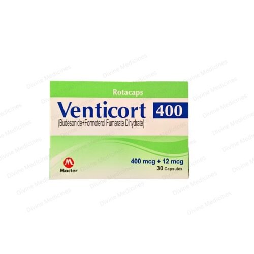 Venticort (400/12mcg) 30 Capsules