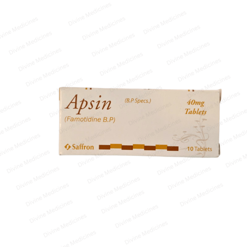 Apsin (40mg) 10 Tablets