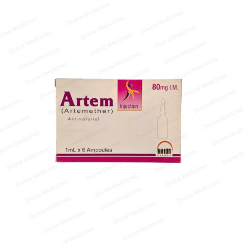 Artem (80mg/1ml) 6 Ampoule Injections