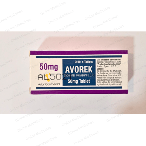 Avorek (50Mg) 20 Tablets