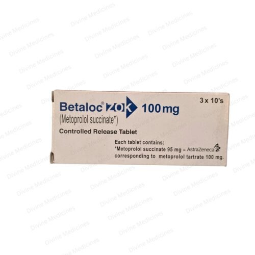 Betaloc Zok (100Mg) 30 Tablets
