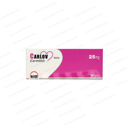 Carlov (25mg) 10 Tablets