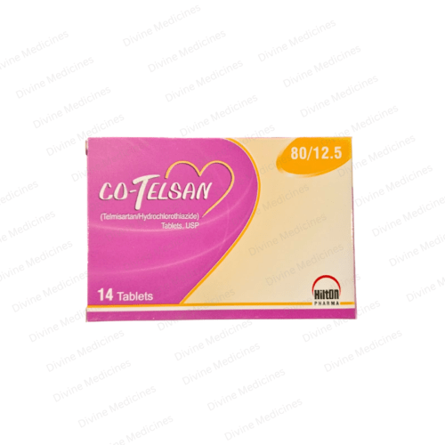 Co-Telsan (80/12.5mg) 14 Tablets