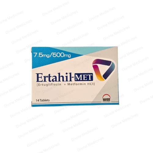 Ertahil-Met (7.5MG/500mg) 14 Tablets