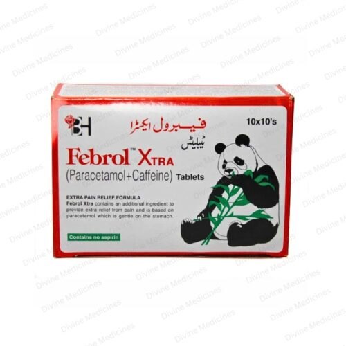 Febrol Xtra (500/65Mg) 100 Tablets