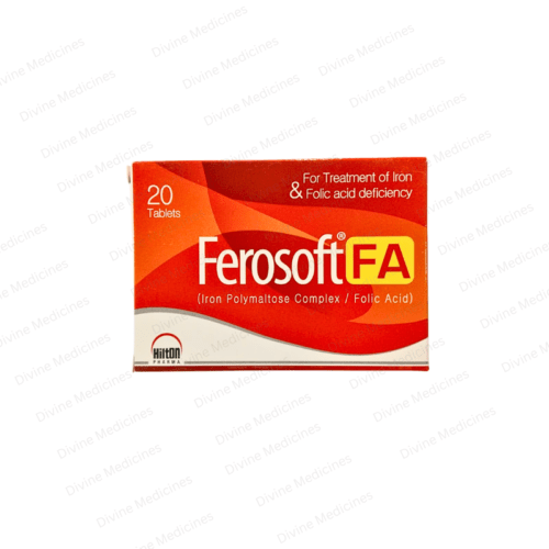 Ferosoft FA (100/0.35mg) 20 Tablets