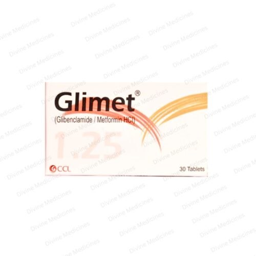 Glimet (1.25/250Mg) 30 Tablets