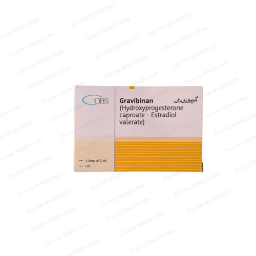 Gravibinan (250/5mg) 1ml Ampoule Injection