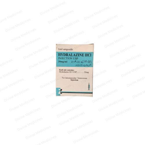 Hydralazine HCl (20mg/ml) 1 Ampoule Injection