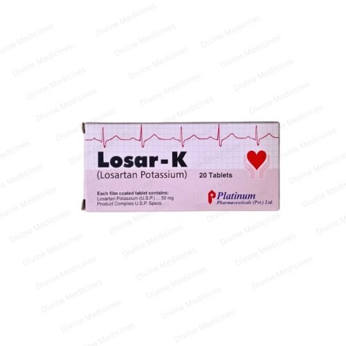 Losar-K (50Mg) 20 Tablets