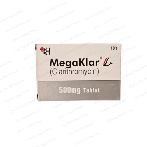 Megaklar (500Mg) 10 Tablets