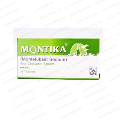 Montika 4mg 14 Chewable Tablets - Montelukast - Sami Pharmaceuticals