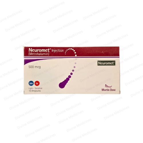 Neuromet (500Mcg) 10 Ampoule Injections