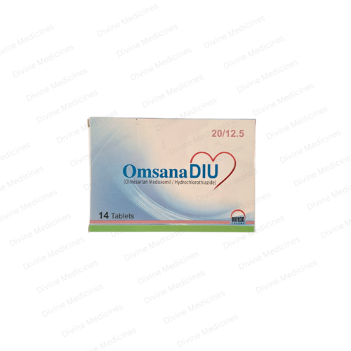 Omsana DIU (20/12.5mg) 14 Tablets