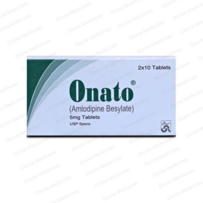 Onato 5mg 20 Tablets - Amlodipine - Sami Pharmaceuticals