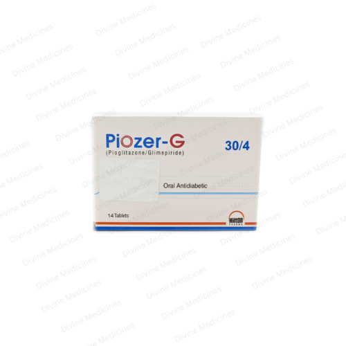 Piozer-G (30/4mg) 14 Tablets