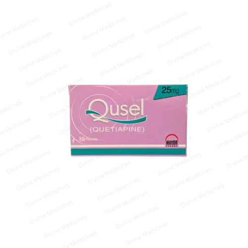 Qusel (25mg) 30 Tablets