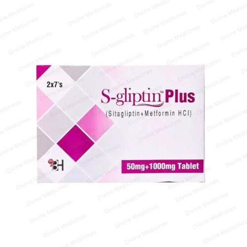 S-Gliptin Plus (50/1000Mg) 14 Tablets