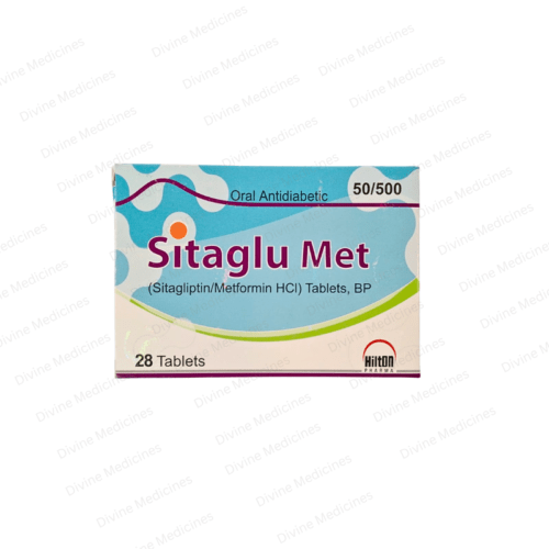 Sitaglu Met (50/500mg) 28 Tablets