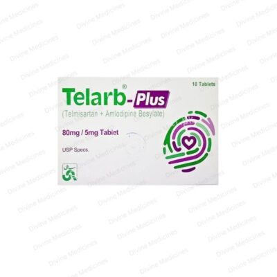 Telarb Plus 80/5mg 14 Tablets - Amlodipine + Telmisartan - Sami Pharmaceuticals