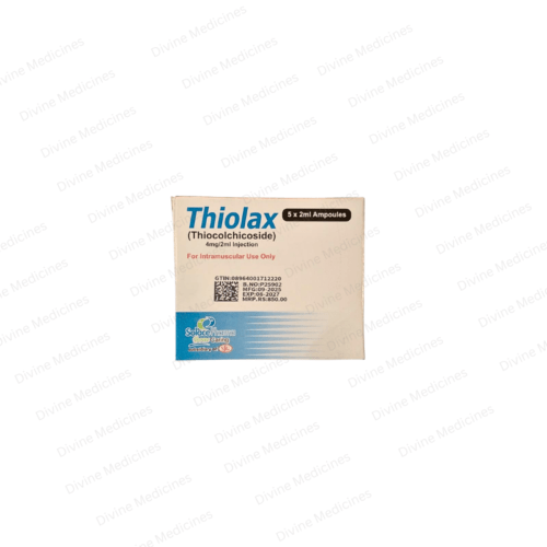 Thiolax (4mg/2ml) 5 Ampoule Injections