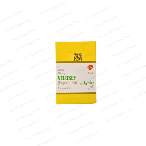 Velosef (500Mg) 1 Vial Injection