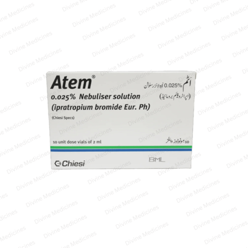 Atem (0.025%) Nebuliser Solutions 10 Ampoules