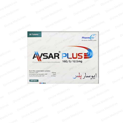 Avsar Plus (5/160/12.5Mg) 28 Tablets