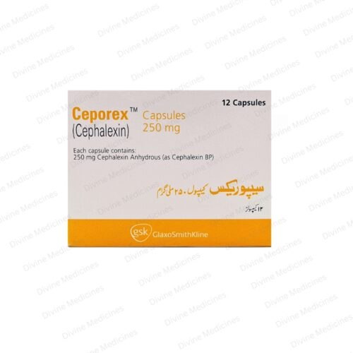 Ceporex (500Mg) 12 Capsules